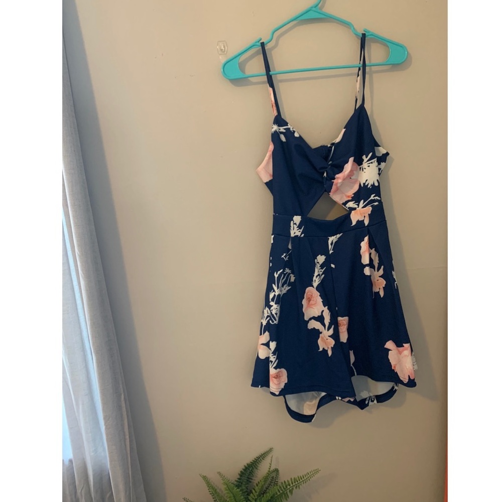 EUC Floral romper